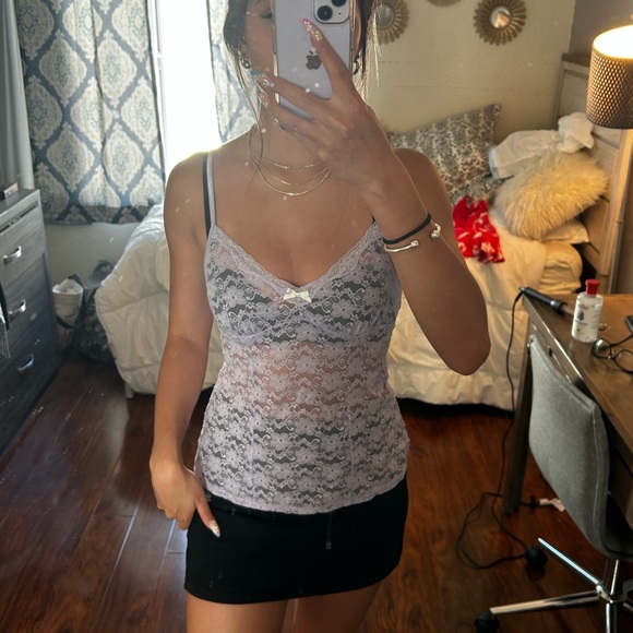 Apt. 9 Other - Apt. 9 lingerie top, purple, S